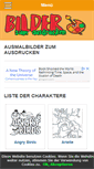 Mobile Screenshot of bilderzumausdrucken.com